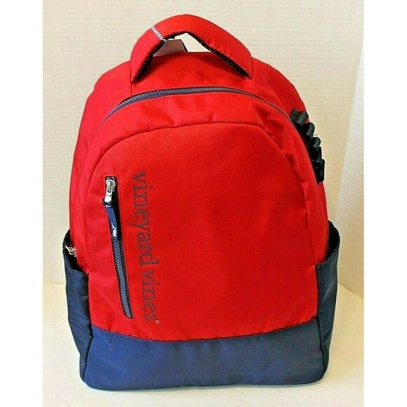 Vineyard Vines Backpack NWT Large Red Blue Limited Edition Made For Target main image 6